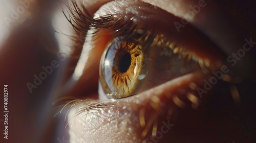 beautiful eyeballs in women