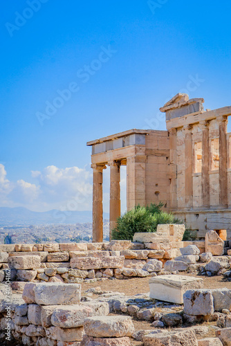 acropolis in athens greece  photo