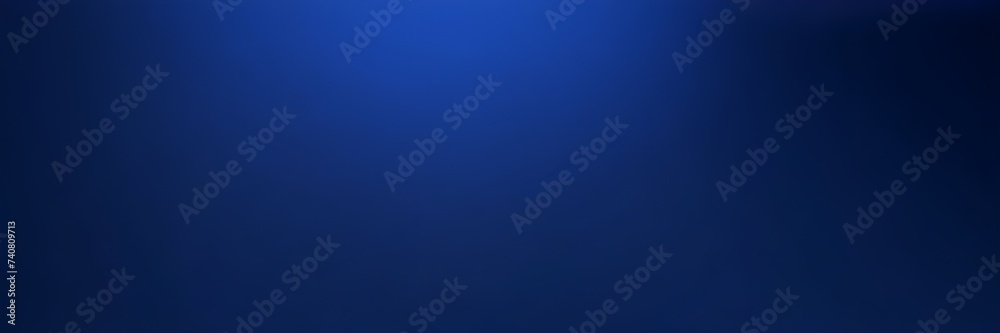 Dark blue gradient background. Abstract navy blue color gradient banner. - obrazy, fototapety, plakaty 