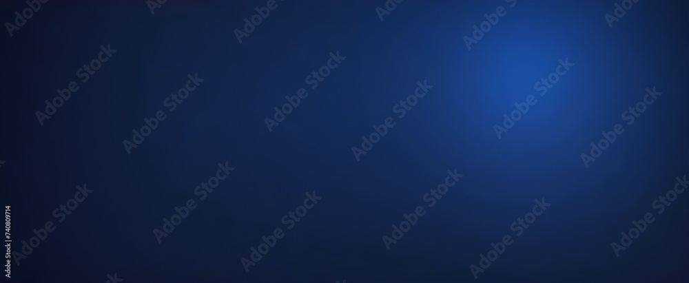 Dark blue gradient background. Abstract naby blue color gradient banner.	