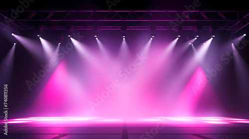 Background lighting  theater stage lighting background  spotlights illuminate the stage for opera performances