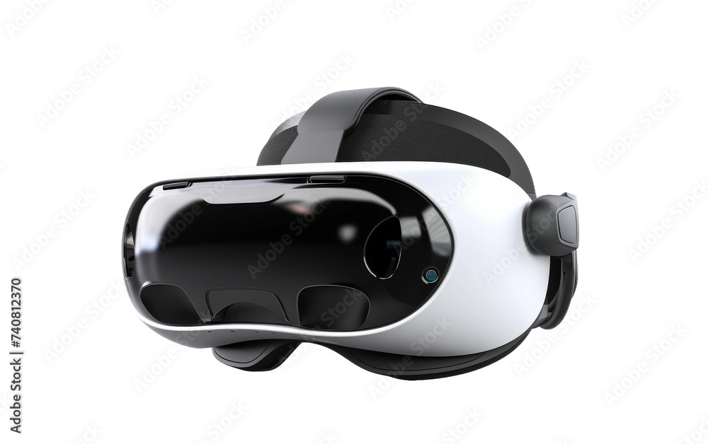 Immersive Visuals VR Headset on white background