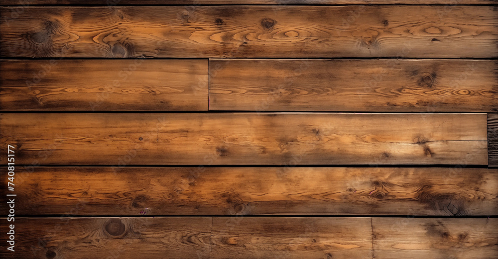 Naklejka premium old wood texture, wall panel made of boards.