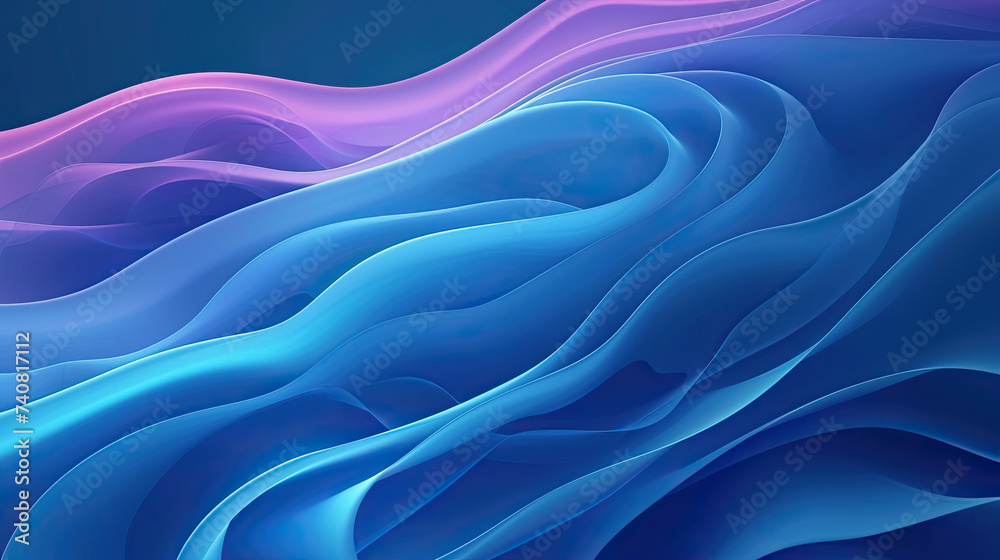 3d blue wavy surfaces abstract background 3d blue wavy surfaces abstract background