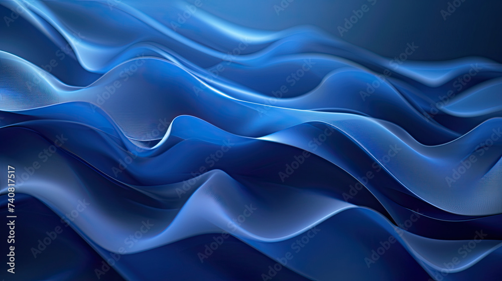 3d blue wavy surfaces abstract background 3d blue wavy surfaces abstract background