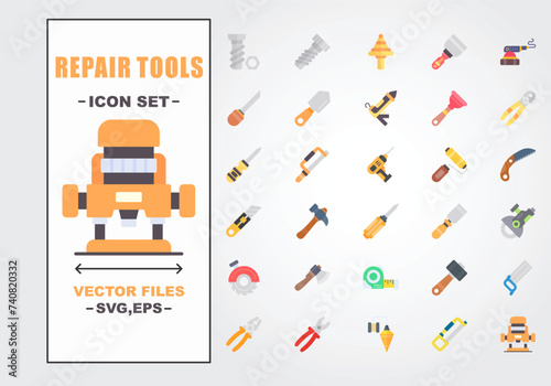 Repair Tools Set files photo