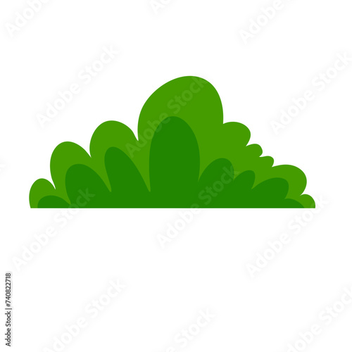 doodle bush grass drawing illustration