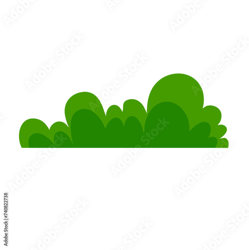 doodle bush grass drawing illustration