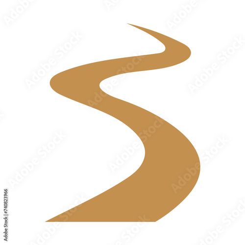 Ground Path Illustration