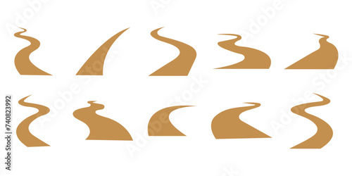 Ground Path Illustration