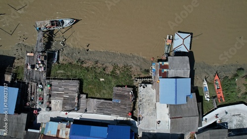 Kuala Selangor, Malaysia - February 12 2024: The Coastal Village of Kuala Selangor photo