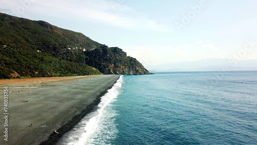 Plage de Nonza
 photo