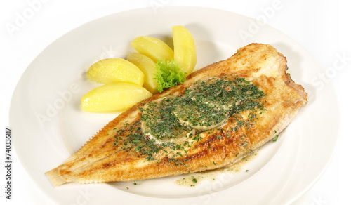 Sole - Flatfish with Potatoes