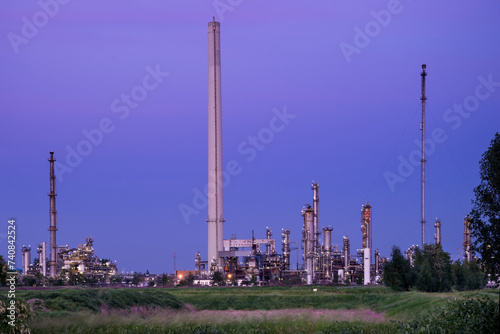 Fotografia Petrochemie Raffinerie Energie
