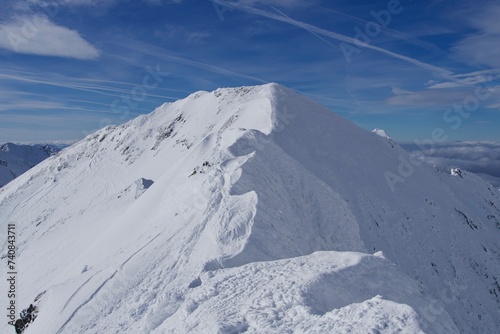 Vaiuga Peak, Fagaras Mountains, Romania photo