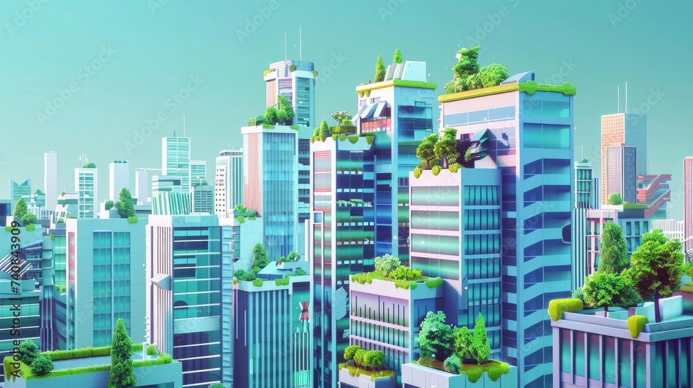 Elevating Urban Living, Smart Buildings Enhancing Resident Lives in Sustainable Cities