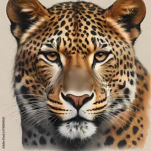 Leopard  logo-style