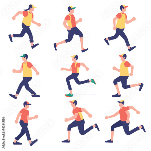 physical activity Single Person doing Exercising Fl