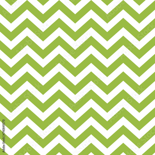 Green and white chevron diagonal chevron geometric striped Zig Zag pattern background for for decorating, wrapping paper, wallpaper, backdrop, fabric and etc.