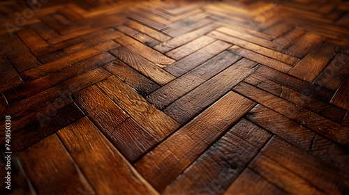 Close Up of a Wooden Floor