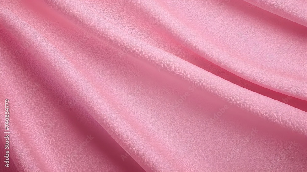 Obraz premium Rose Pink Blush Fabric Subtle Pattern Soft Smooth Surface Beautiful Textured Gradient Shades Illustration Template Background Copy Space Theme Collection 16:9