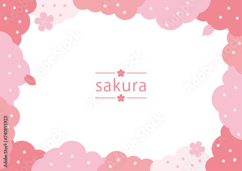 frame of sakura