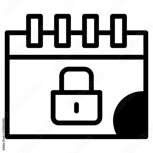 data protection dualtone icon