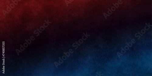 Red Blue nebula space dreamy atmosphere dirty dusty.overlay perfect,crimson abstract vapour vintage grunge smoke isolated.clouds or smoke horizontal texture empty space. 