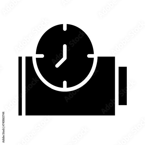 Time Delay Full Glyph Icon