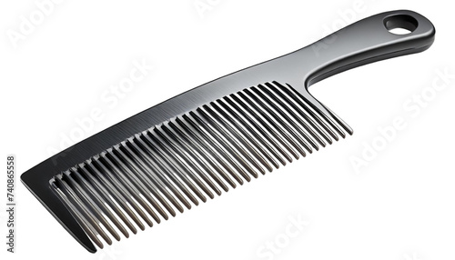 Comb isolated on transparent background.