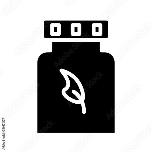 Drug Herb Herbal Glyph Icon
