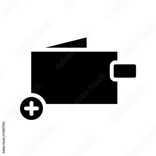 Denied Finance Wallet Glyph Icon