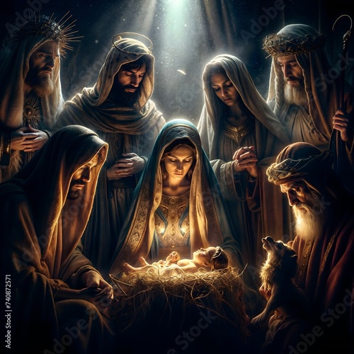 The Nativity - born of Jesus Christ