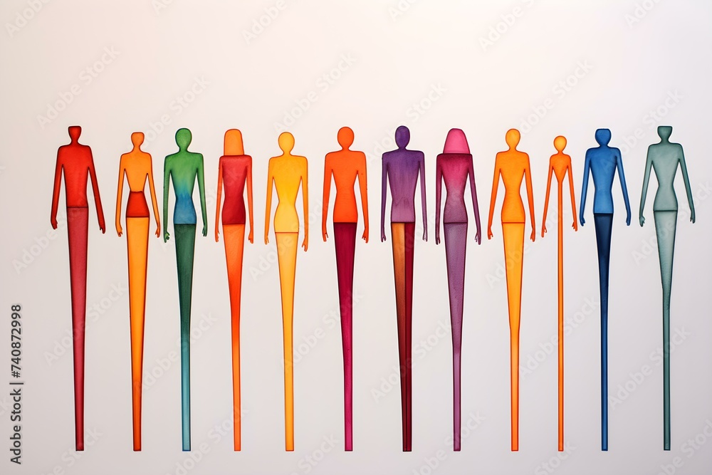Stick Figure Drawing Using Colored Pencils. Concept Drawing Techniques, Colored Pencils, Stick Figures, Art Mediums, Beginner Drawing