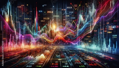 Futuristic Financial Forecast  Dynamic Data Streams and Market Analysis