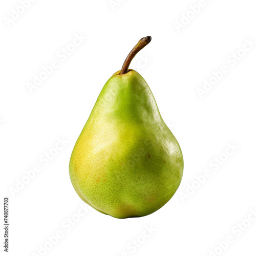 Pear isolated on transparent background