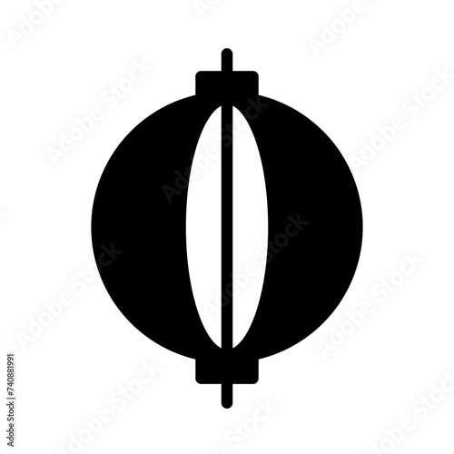 Ball Fitness Gym Glyph Icon