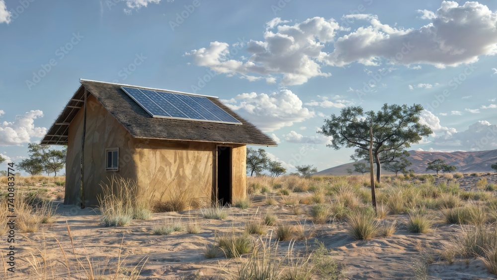 3D Printed Future: Sustainable Tiny House with Solar Roof