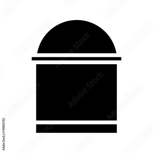 Bucket Farm Pail Glyph Icon