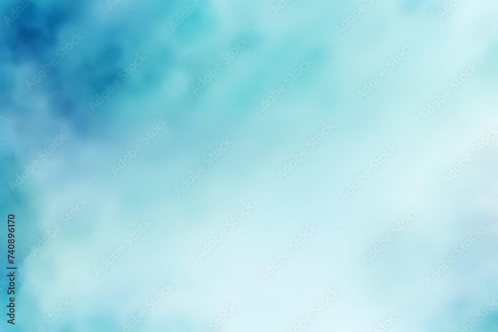 Abstract Gradient Smooth Blurred Watercolor Blue Background Image Abstract Gradient Smooth Blurred Watercolor Blue Background Image