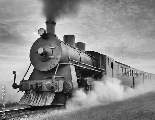 La nostalgie d'une ancienne locomotive 