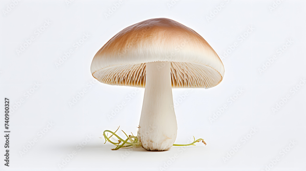 Mushroom on white background