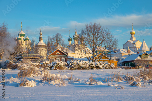 The historical center of Rostov the Great. Yaroslavl region. The Golden Ring of Russia photo