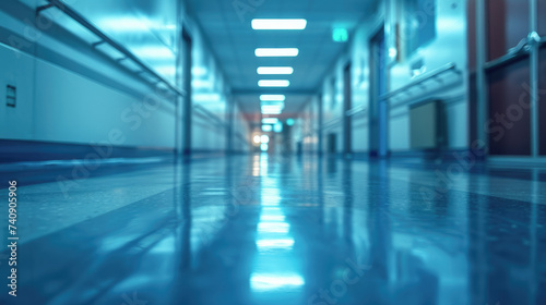 Medical hospital background image  soft focus technology  photo style  ultra high definition quality