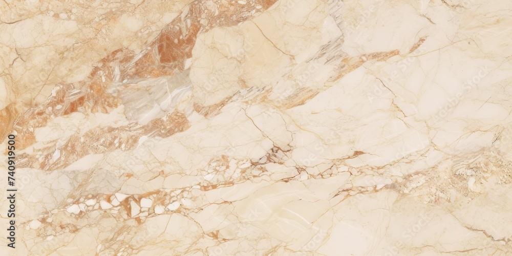 Beige tan marble wall texture background closeup