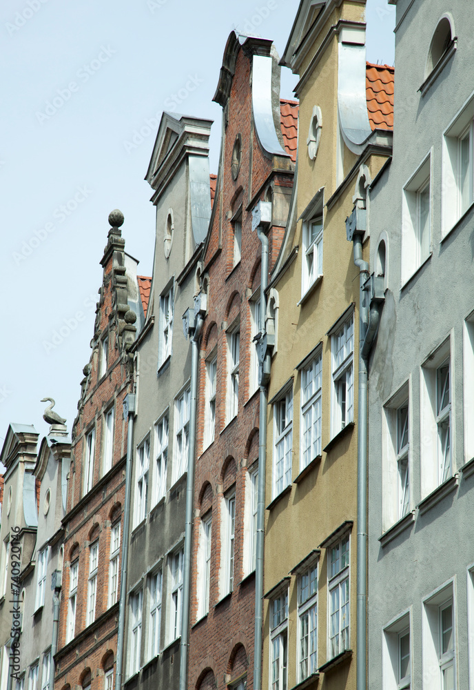 Gdansk Old Town Residential Houses