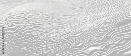 Transparent calm water surface texture with bubbles. water waves in the sun