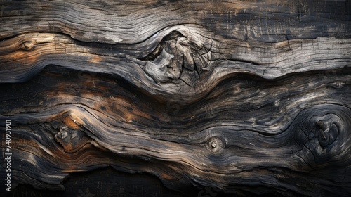Rustic wood texture with natural patterns