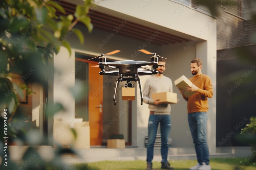 Smart package Drone Delivery gigabit speeds. Parcel artificial ... Circuit Diagram