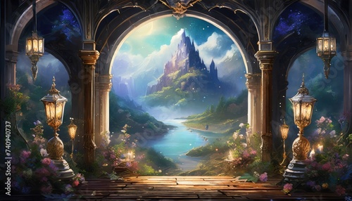 fairytale castle